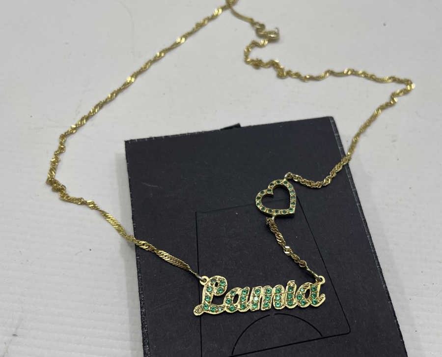 GÜMÜŞ ÜZERİ ALTIN KAPLAMA KOLYE