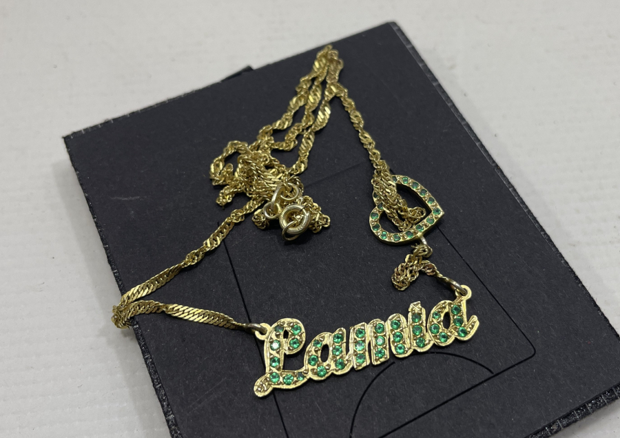 GÜMÜŞ ÜZERİ ALTIN KAPLAMA KOLYE