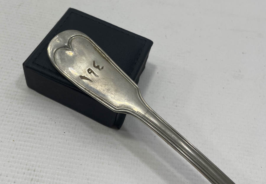 OSMANLI DÖNEMİ ÜZERİ YAZILI ASKERİ KAŞIK