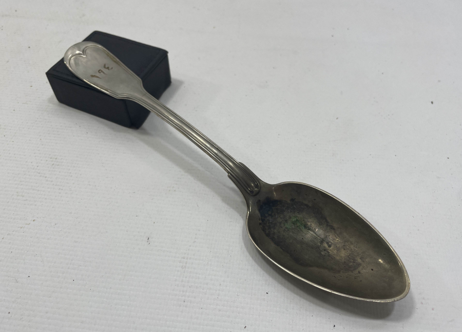 OSMANLI DÖNEMİ ÜZERİ YAZILI ASKERİ KAŞIK