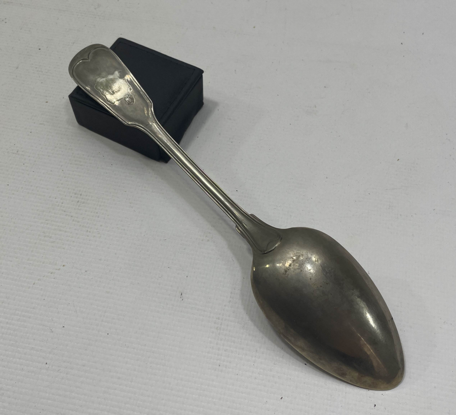 OSMANLI DÖNEMİ ÜZERİ YAZILI ASKERİ KAŞIK