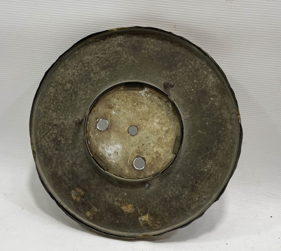 ÜZERİ YAZILI OSMANLI DÖNEMİ PORSELEN DUVAR SAATİ KADRANI