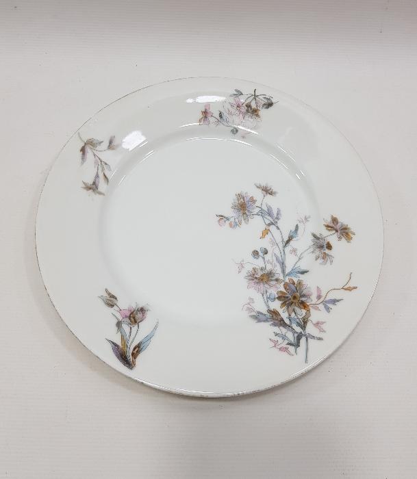 HETH. NİCOTİAN CONSTANTINOPLE YAZILI PORSELEN TABAK