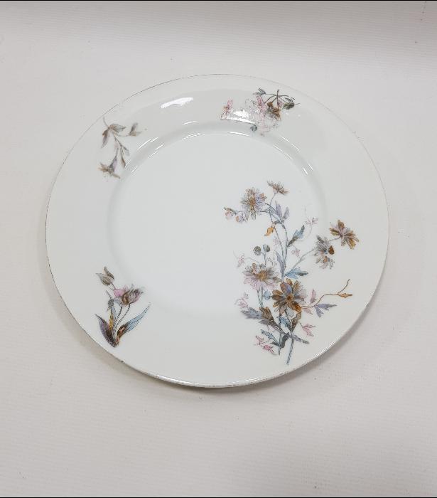 HETH. NİCOTİAN CONSTANTINOPLE YAZILI PORSELEN TABAK