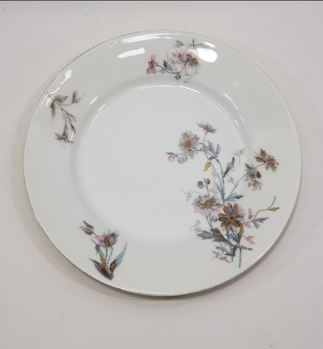 HETH. NİCOTİAN CONSTANTINOPLE YAZILI PORSELEN TABAK