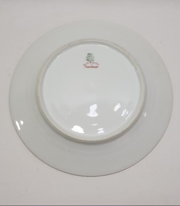 HETH. NİCOTİAN CONSTANTINOPLE YAZILI PORSELEN TABAK