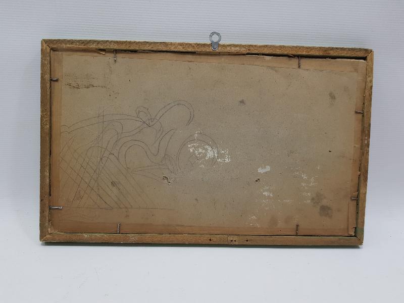 OSMANLI DÖNEMİ BESMELE VE FETİH SURESİNİN İLK AYETİ YAZILI CAM ALTI HAT LEVHA