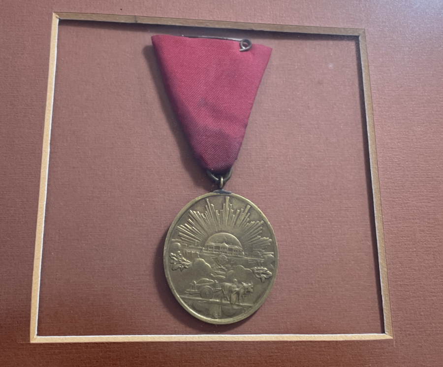 OSMANLICA YAZILI BERATLI İSTİKLAL MADALYASI