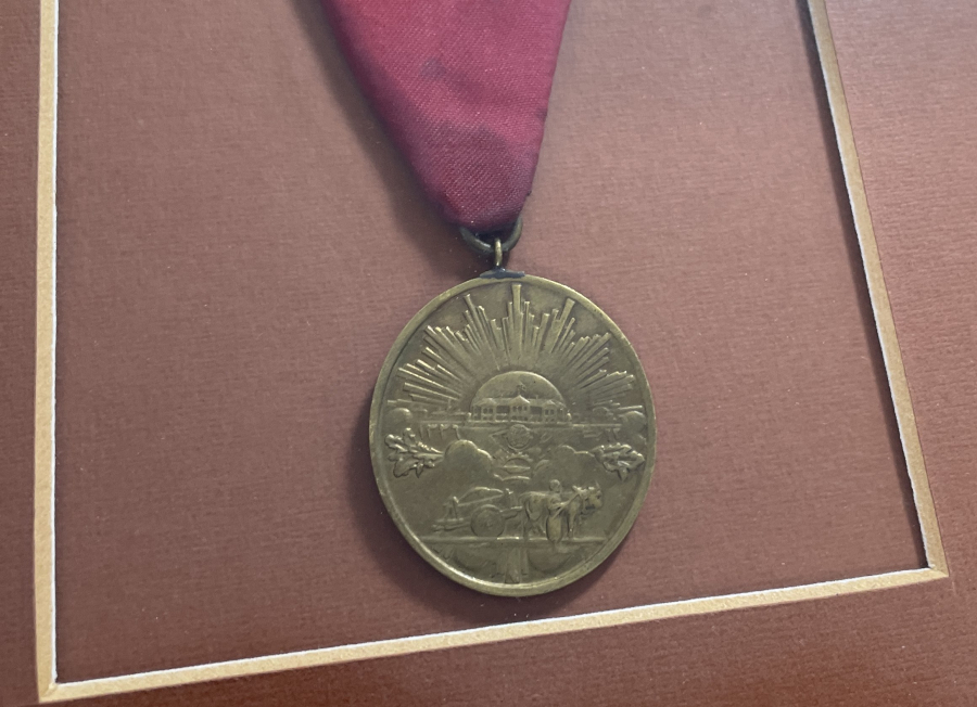 OSMANLICA YAZILI BERATLI İSTİKLAL MADALYASI