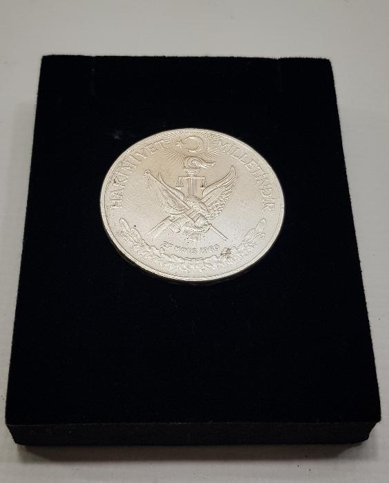 1960 DARBESİ HATIRA GÜMÜŞ 10 LİRA