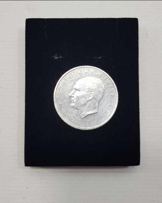 1960 DARBESİ HATIRA GÜMÜŞ 10 LİRA