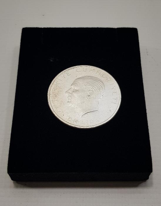 1960 DARBESİ HATIRA GÜMÜŞ 10 LİRA