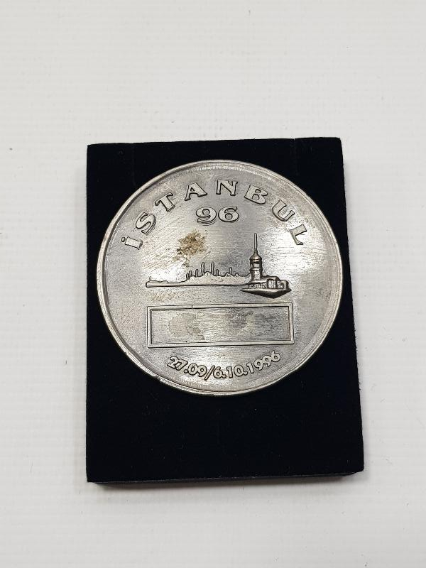 1996 İSTANBUL DÜNYA FİLATELİ SERGİSİ MADALYONU