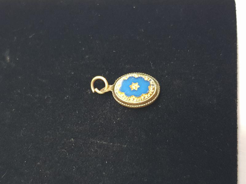 ART NOUVEAU MİNELİ MİNİ KOLYE UCU