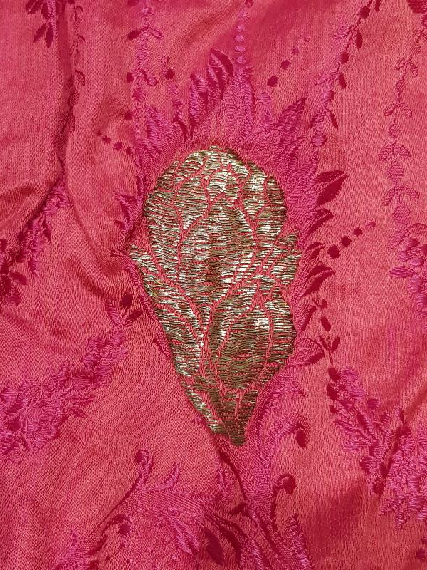 OSMANLI DÖNEMİ İPEK ELMASİYE KADIN ELBİSESİ