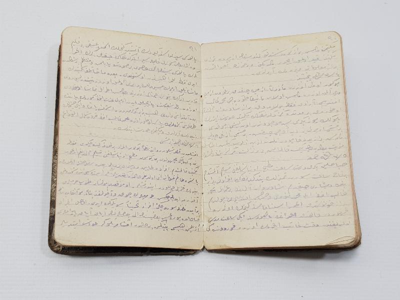 OSMANLICA YAZILI BİR ASKERİN HATIRA DEFTERİ 