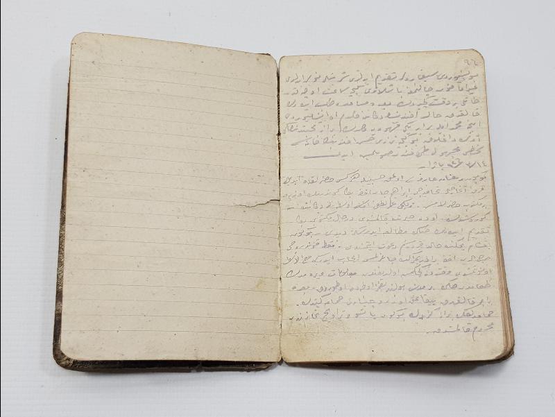 OSMANLICA YAZILI BİR ASKERİN HATIRA DEFTERİ 