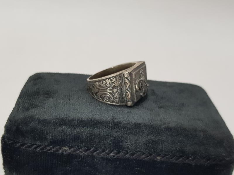 TUĞRALI GÜMÜŞ YÜZÜK