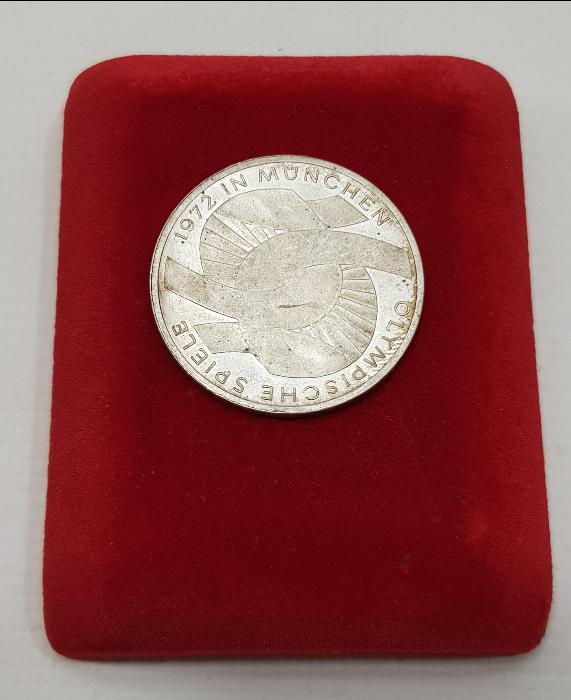1972 BERLİN OLİMPİYATLARI HATIRA GÜMÜŞ 10 MARK