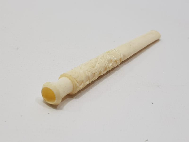 ANTİKA FİL DİŞİ AĞIZLIK 