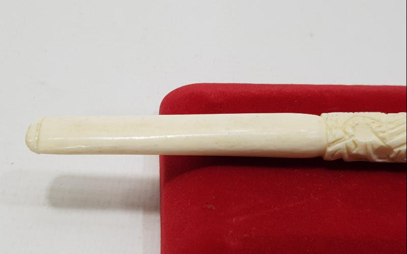 ANTİKA FİL DİŞİ AĞIZLIK 