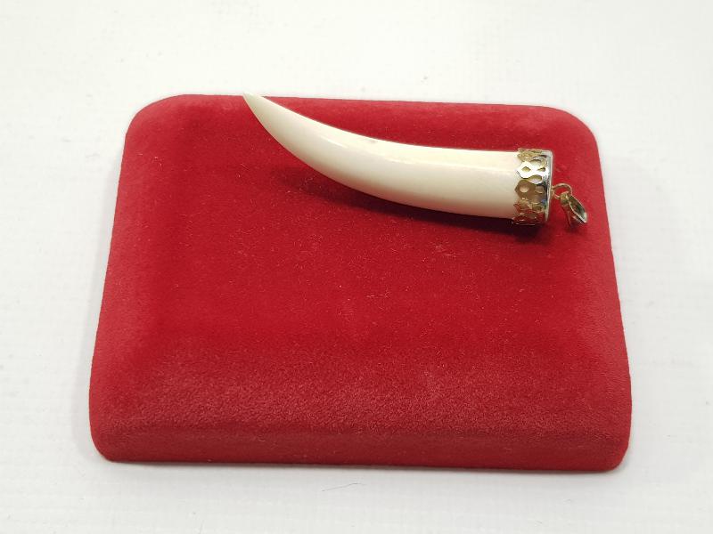 ANTİKA FİL DİŞİ KOLYE UCU