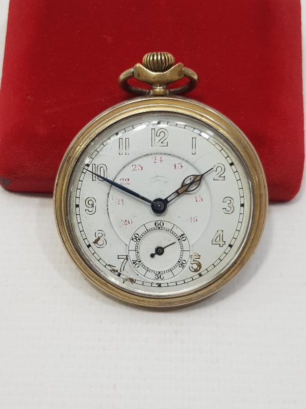 ANTİKA KURMALI CEP SAATİ