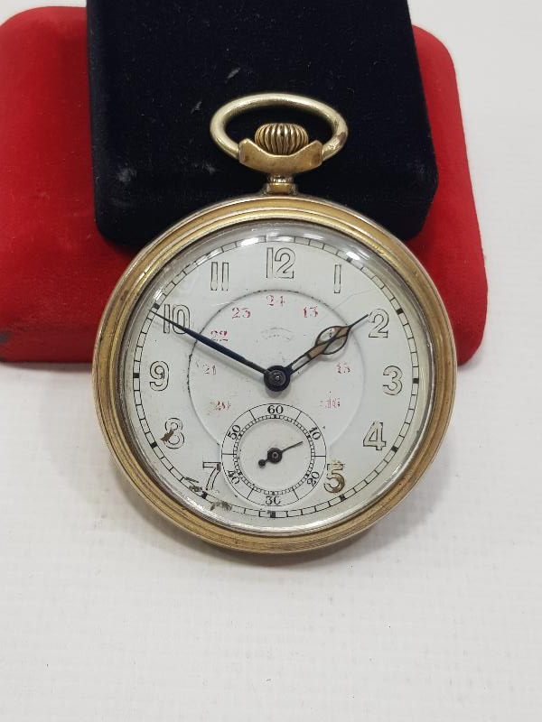 ANTİKA KURMALI CEP SAATİ