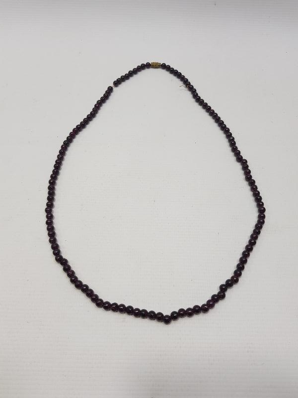 ANTİKA LAL TAŞI KOLYE