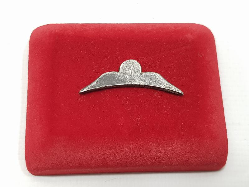 ÇİFT BAŞLI KUĞU FORMLU GÜMÜŞ OBJE