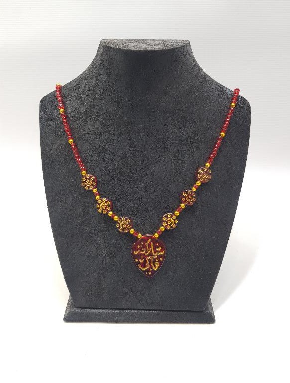 ESKİLERDEN HACI İŞİ CAM KOLYE