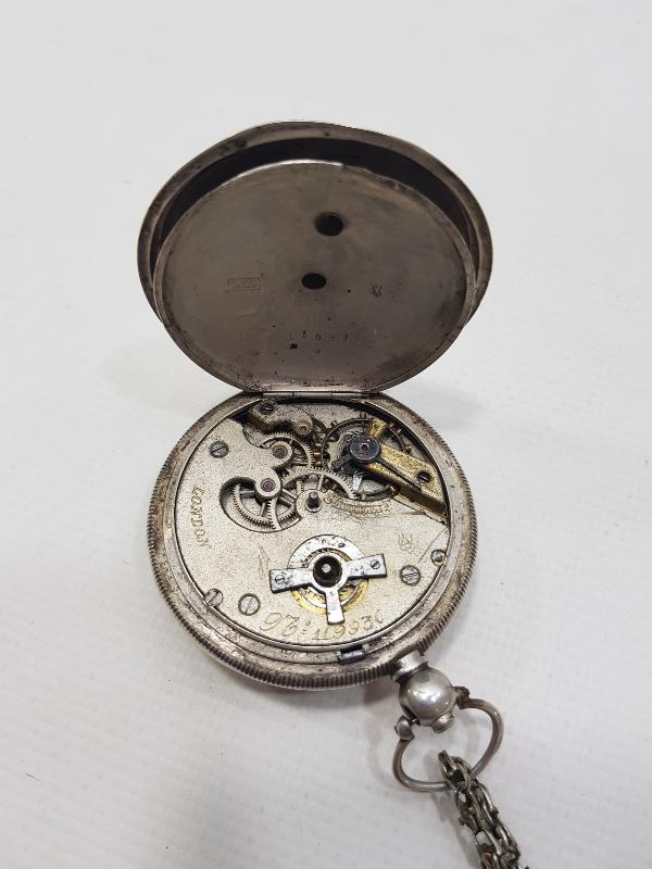 GÜMÜŞGERDAN MARKA ÇOK NADİR OSMANLI GÜMÜŞ CEP SAATİ