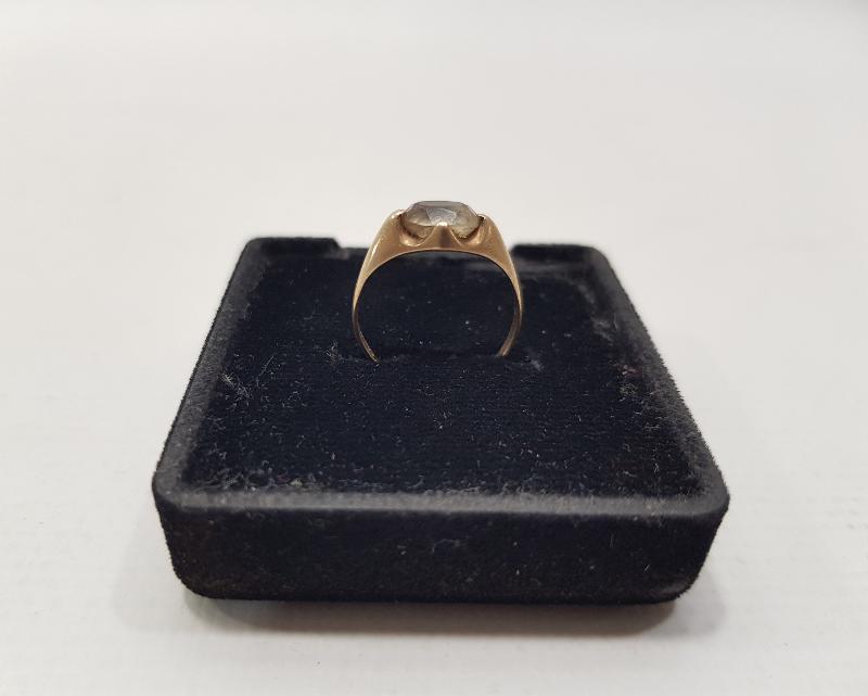 NECEF TAŞLI ANTİKA ALTIN YÜZÜK