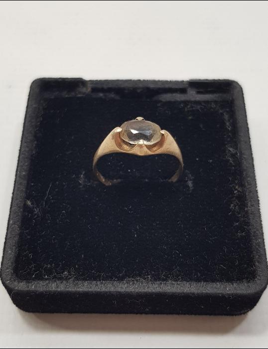 NECEF TAŞLI ANTİKA ALTIN YÜZÜK