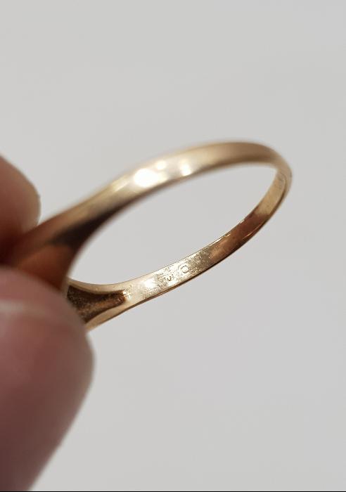 NECEF TAŞLI ANTİKA ALTIN YÜZÜK