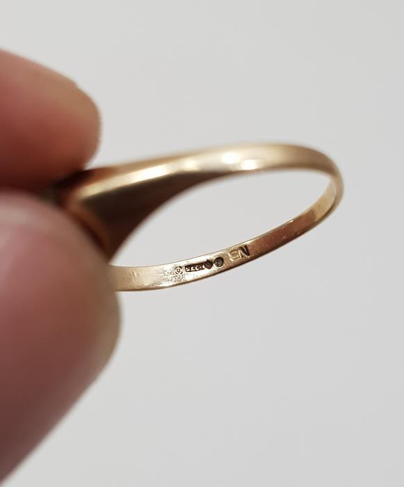 NECEF TAŞLI ANTİKA ALTIN YÜZÜK