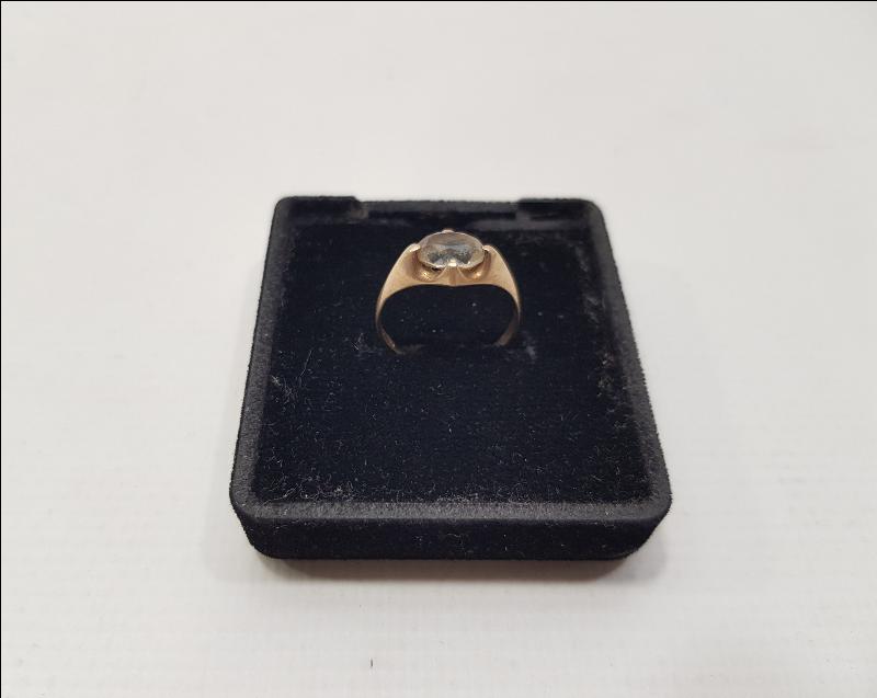 NECEF TAŞLI ANTİKA ALTIN YÜZÜK