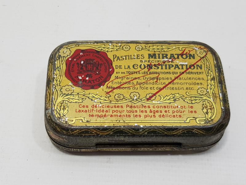 OSMANLI DÖNEMİ BOĞAZ PASTİLİ İLAÇ KUTUSU