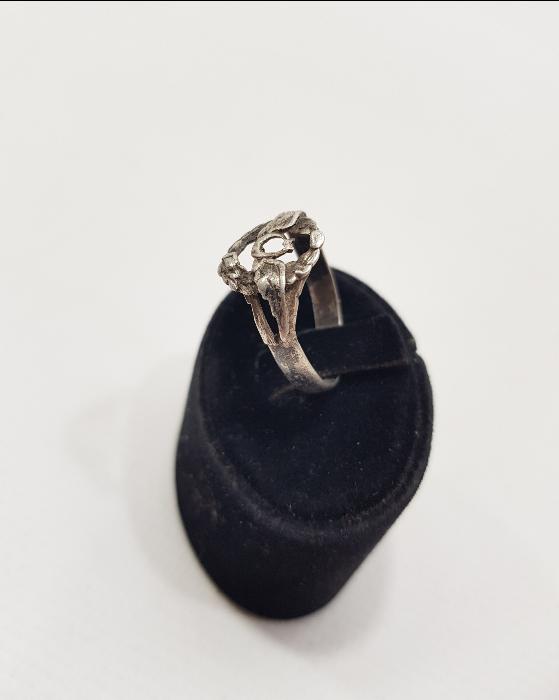 OSMANLI DÖNEMİ ÇOK NADİR GÜMÜŞ PİLOT YÜZÜĞÜ