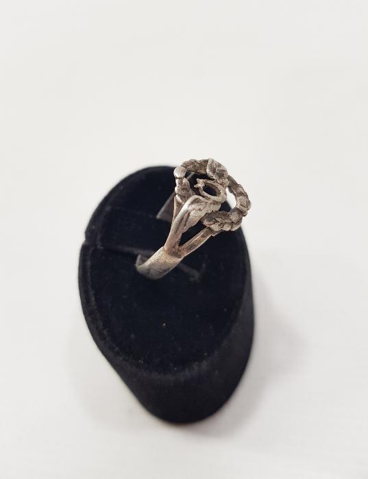 OSMANLI DÖNEMİ ÇOK NADİR GÜMÜŞ PİLOT YÜZÜĞÜ