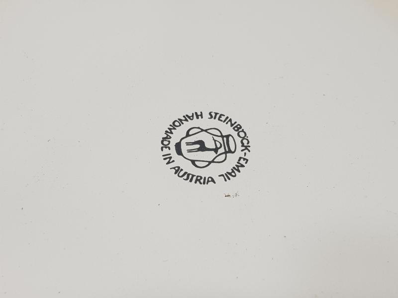 OSMANLI DÖNEMİ EMAYE TABAK 