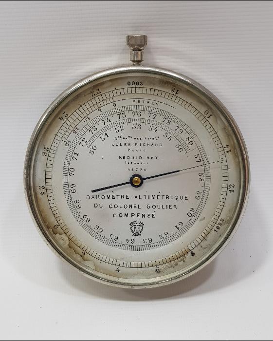 OSMANLI DÖNEMİ MECİD BEY ISTANBUL YAZILI BÜYÜK BOY BAROMETRE