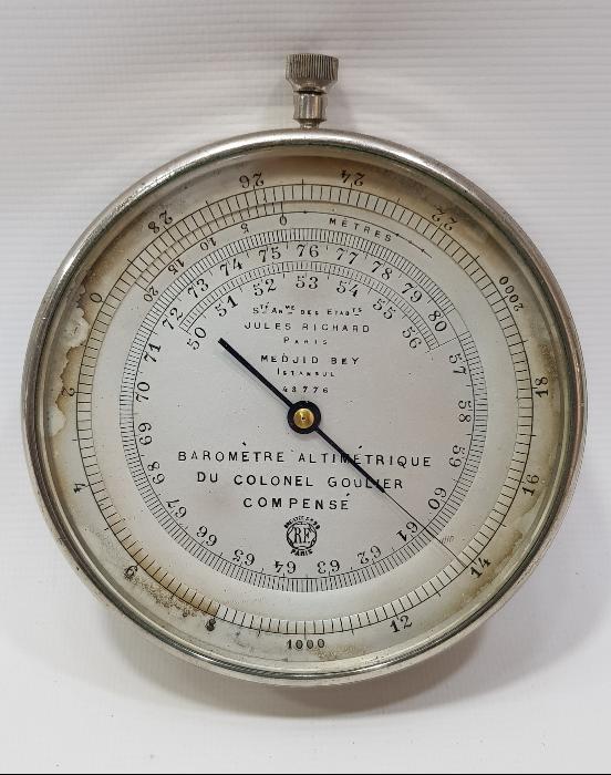 OSMANLI DÖNEMİ MECİD BEY ISTANBUL YAZILI BÜYÜK BOY BAROMETRE