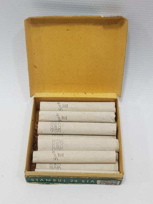OSMANLI DÖNEMİ STAMBUL SİGARA KUTUSU