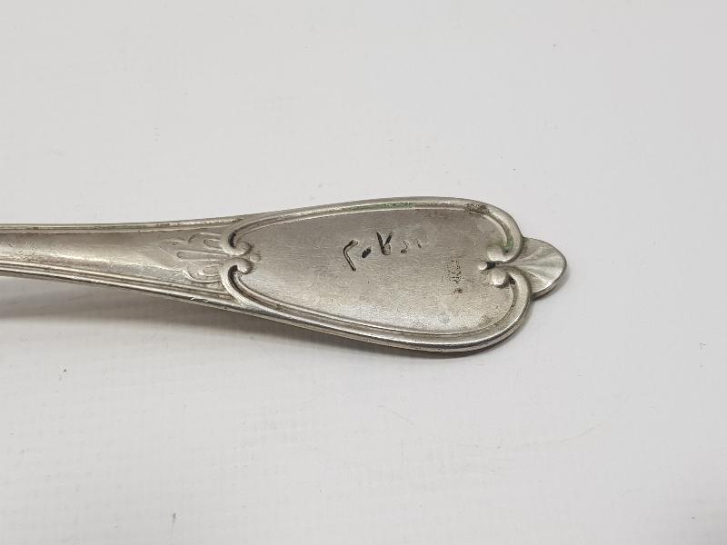 OSMANLICA YADİGARIM YAZILI ALPAKA KAŞIK 