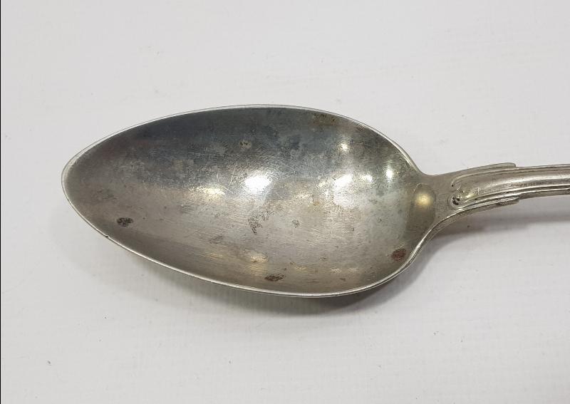 OSMANLICA YADİGARIM YAZILI ALPAKA KAŞIK 