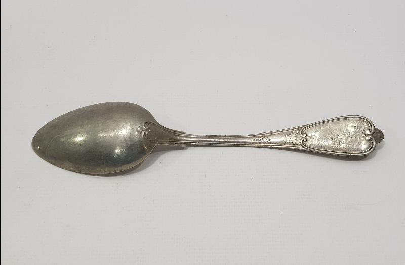 OSMANLICA YADİGARIM YAZILI ALPAKA KAŞIK 