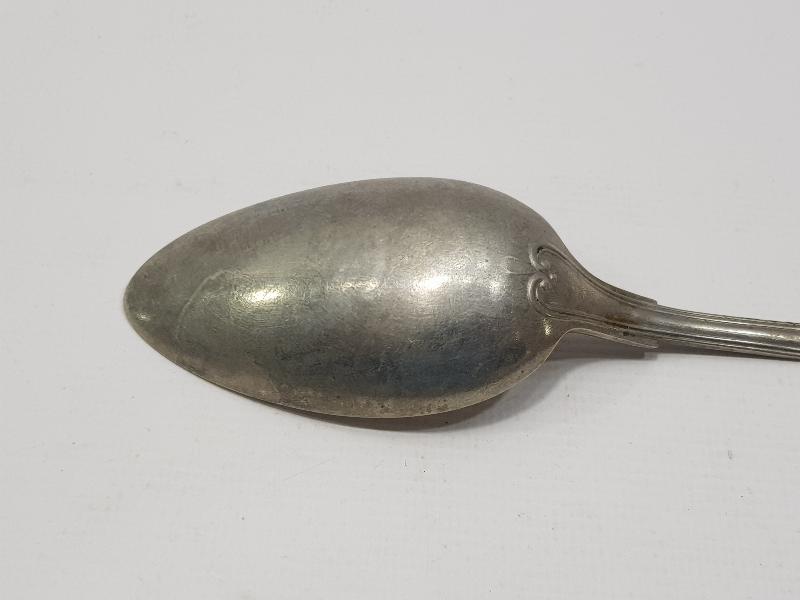 OSMANLICA YADİGARIM YAZILI ALPAKA KAŞIK 