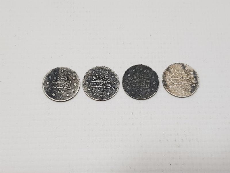 SULTAN ABDÜLHAMİD HAN DÖNEMİ GÜMÜŞ 1 KURUŞ LOTU