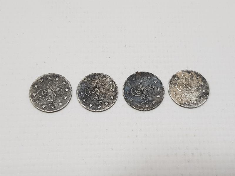 SULTAN ABDÜLHAMİD HAN DÖNEMİ GÜMÜŞ 1 KURUŞ LOTU